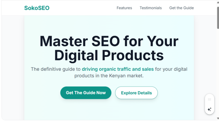 SEO for Digital Product Sales in Kenya