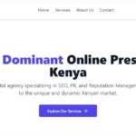 SEO for PR & Reputation Management in Kenya