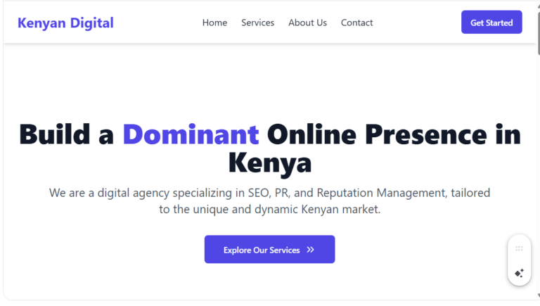SEO for PR & Reputation Management in Kenya