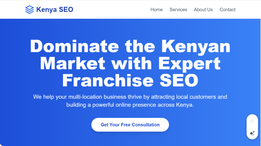 SEO for Franchise Businesses in Kenya