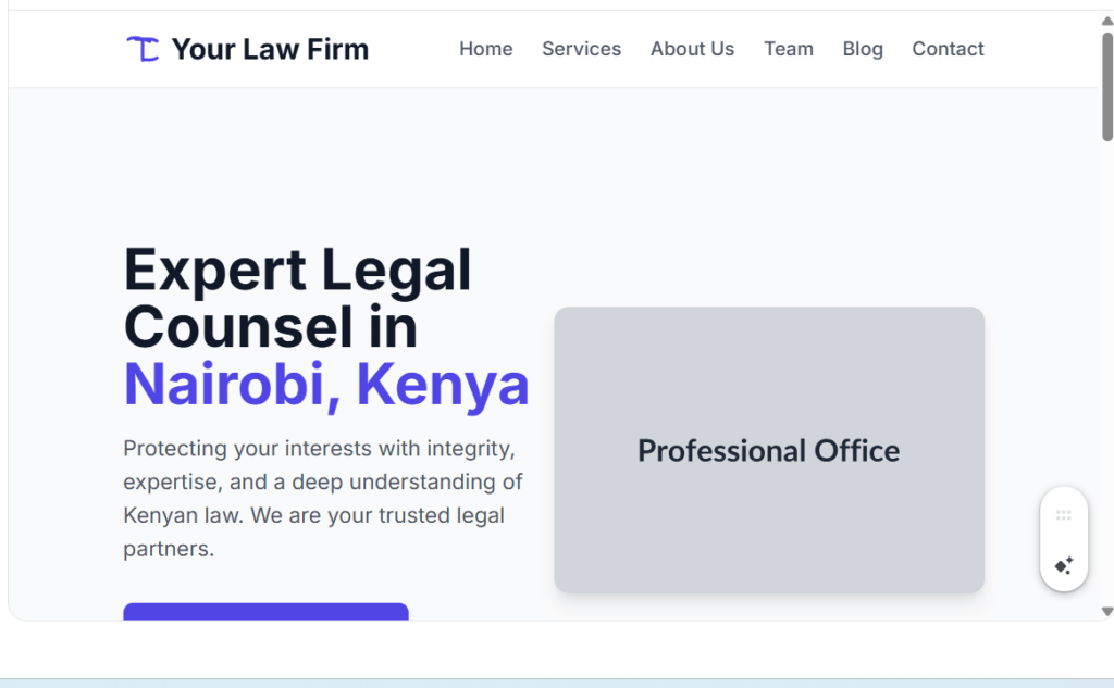 SEO for Law Firms in Kenya