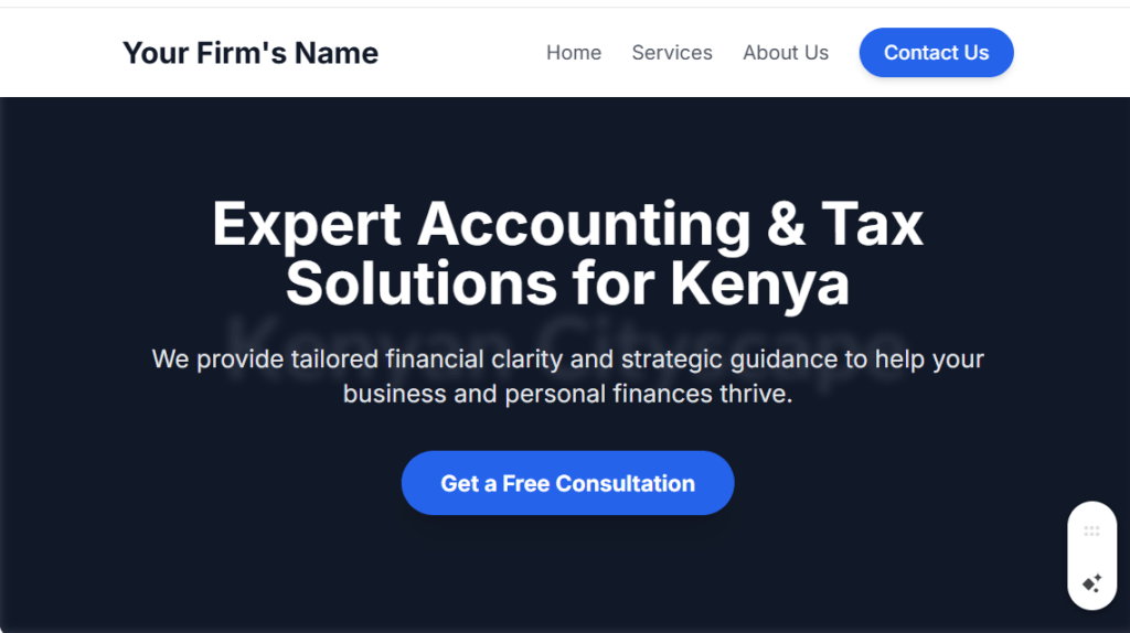 SEO for Accounting Firms in Kenya