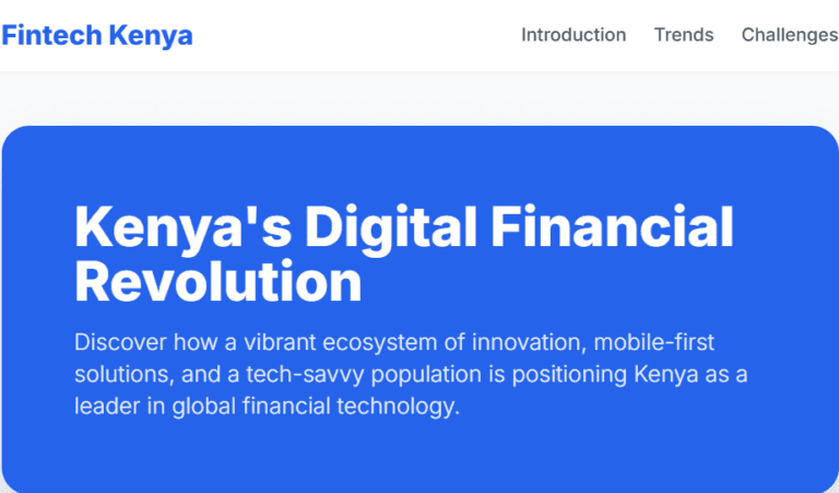 Fintech Software Development Kenya