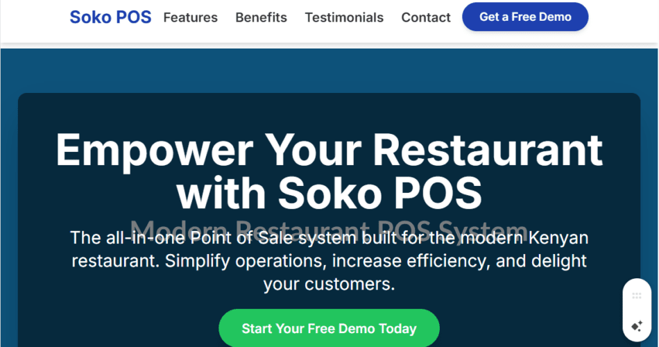 Restaurant POS System Kenya