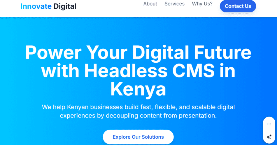 Headless CMS Development Kenya
