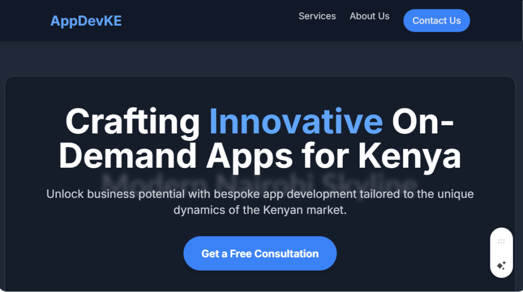 On-demand App Development Kenya 1 On-demand App Development Kenya