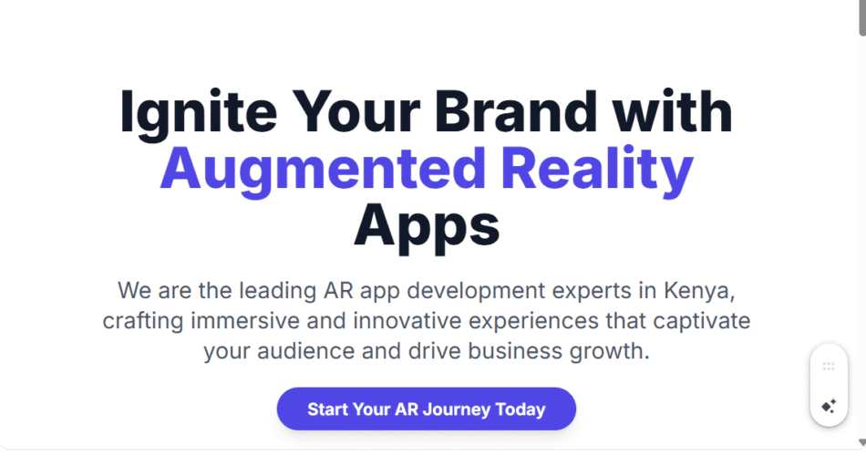 AR App Development Kenya (Augmented Reality)
