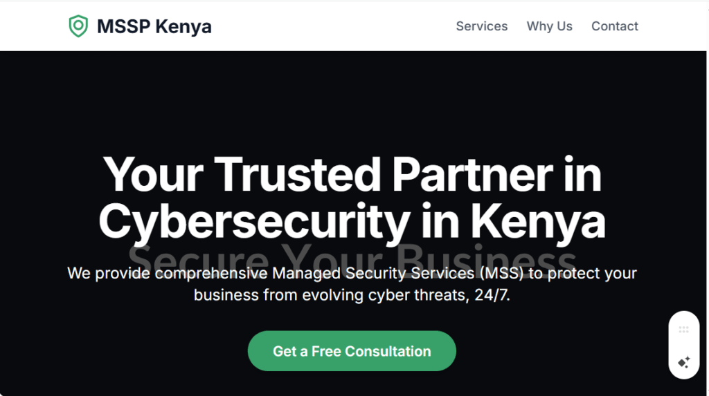Managed Security Services Kenya (MSSP)
