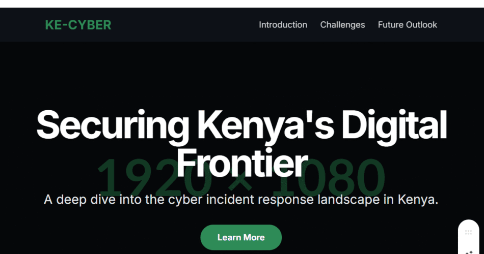 Cyber Incident Response Kenya: