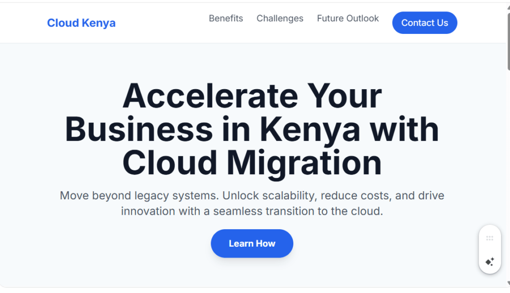 Cloud Migration Kenya