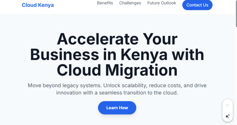 Cloud Migration Kenya