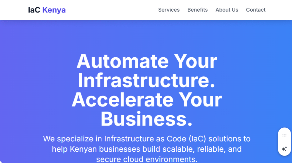 IaC Services Kenya (Infrastructure as Code):