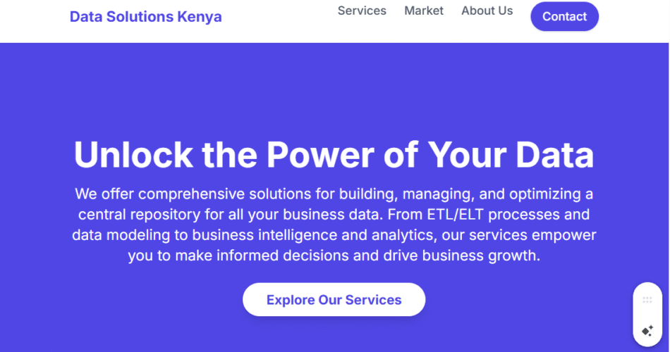 Data Warehouse Services Kenya: