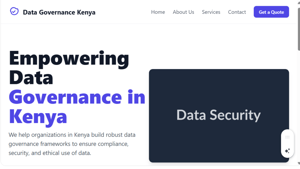 Data Governance Kenya