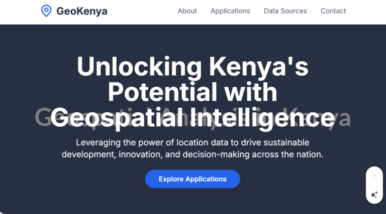 Geospatial Analysis Kenya