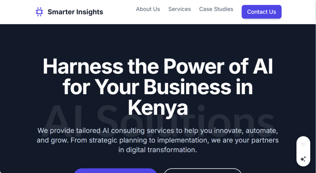 AI Consulting Kenya: