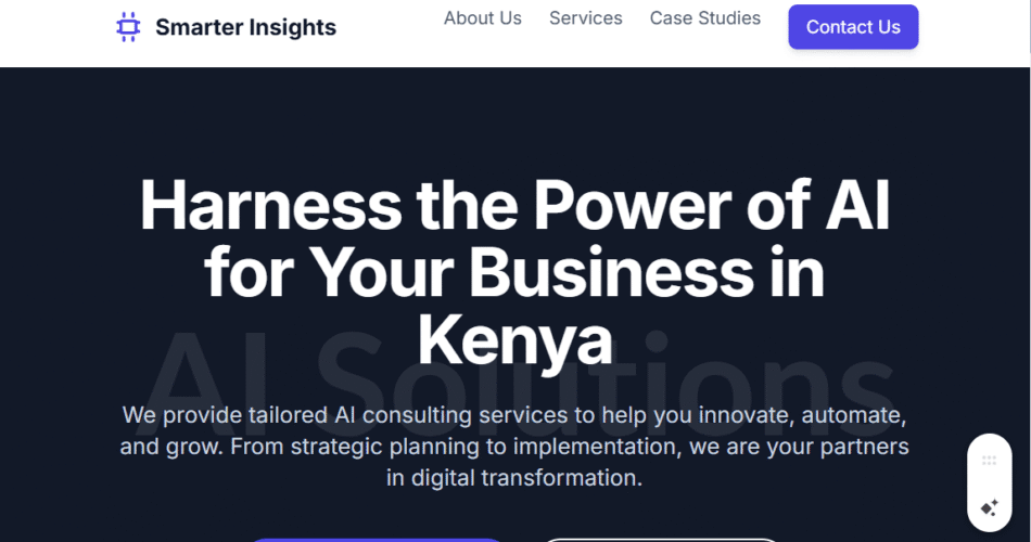 AI Consulting Kenya: