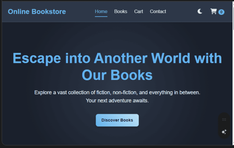 Online Bookstore Website Design in Kenya