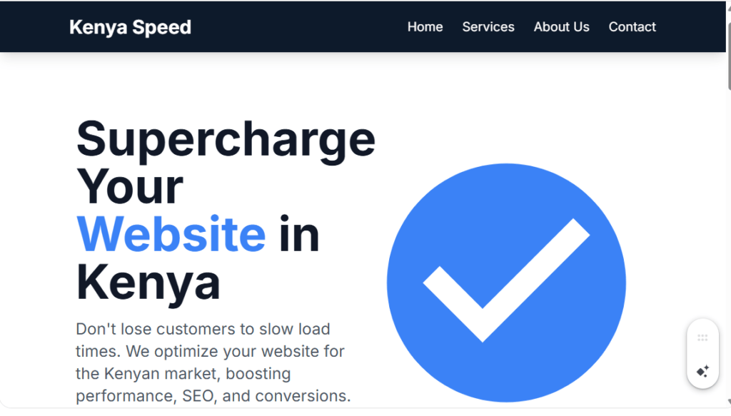 Website Speed Optimization Kenya