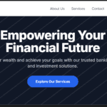 Financial Services Website Design (Banks, Saccos, Investment Firms) in Kenya