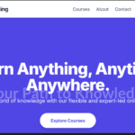 E-Learning Platform/Online Course Portal Website Design in Kenya