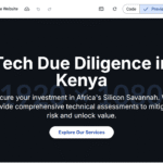 Tech Due Diligence Kenya: