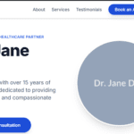 Doctor/Dentist/Specialist Personal Website Design in Kenya