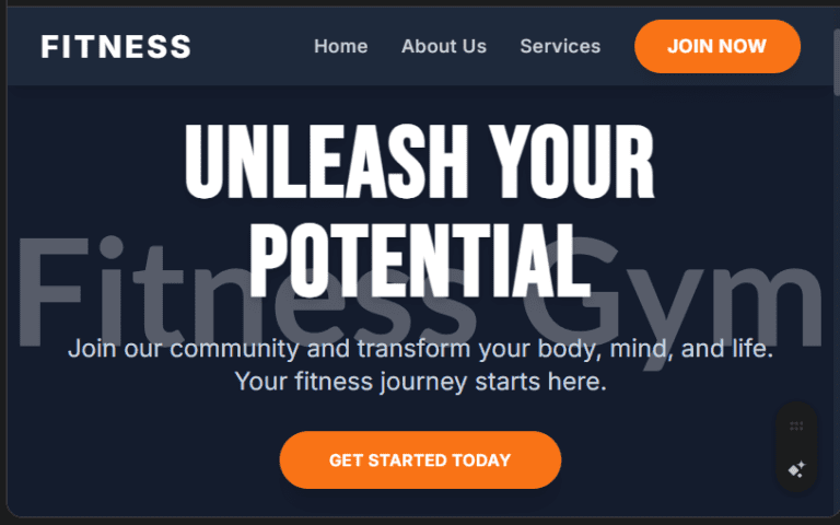 Fitness & Gym Website Design in Kenya