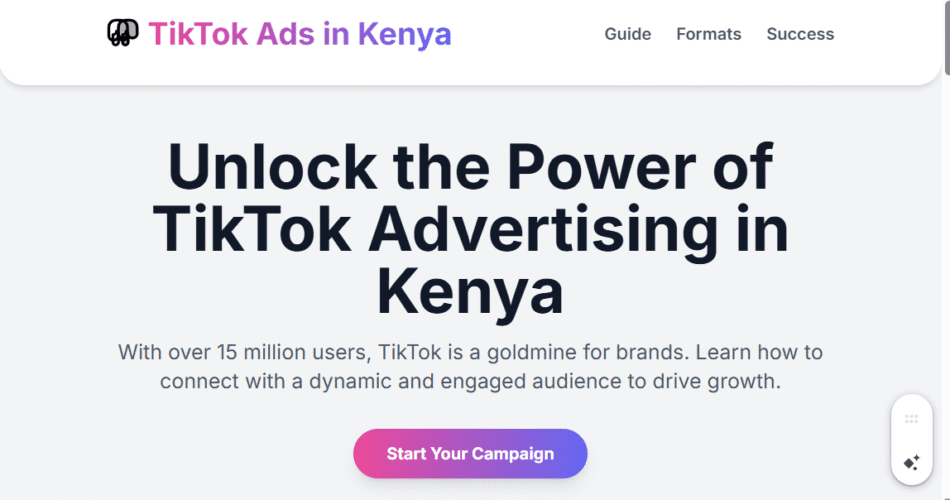 TikTok Advertising in Kenya