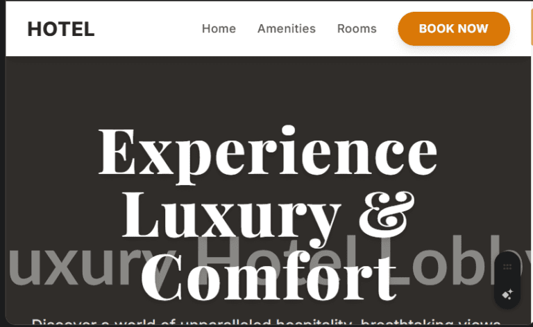 Hotel/Resort Website Design in Kenya