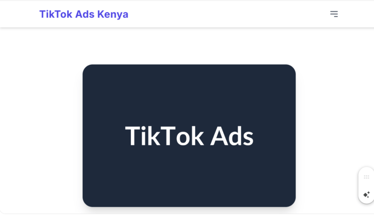 TikTok In-Feed Ads in Kenya