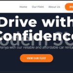 Car Rental Service Website Design in Kenya