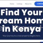 Real Estate Agency/Agent Website Design in Kenya