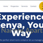 Short-Term Rentals/Airbnb Management Website Design in Kenya