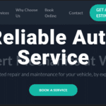 Auto Repair & Service Center Website Design in Kenya