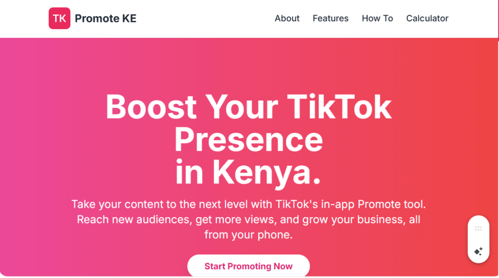 TikTok Promote (In-App Boosts) in Kenya