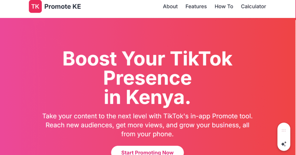 TikTok Promote (In-App Boosts) in Kenya