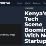 News Portal/Blog Website Design in Kenya