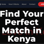 Dating/Matchmaking Service Website Design in Kenya