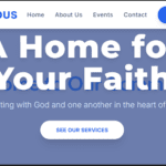 Religious Organization Website Design in Kenya