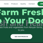 Green Grocer/Fresh Produce Delivery Website Design in Kenya