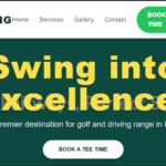 Driving Range/Golf Course Website Design in Kenya