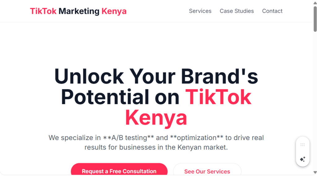 TikTok A/B Testing & Optimization in Kenya
