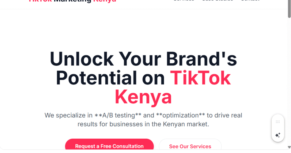 TikTok A/B Testing & Optimization in Kenya