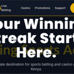 Sports Betting / Casino Website Design in Kenya