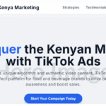 TikTok Ads for Food & Beverage in Kenya