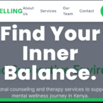 Counselling & Therapy Services Website Design in Kenya