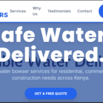 Water Bowsers & Transport Services Website Design in Kenya