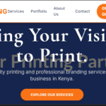 Printing & Branding Services Website Design in Kenya