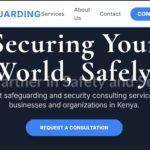 Safeguarding/Security Consulting Website Design in Kenya